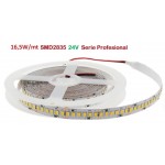 Tira LED 5 mts Flexible 24V 82,5W 910 Led SMD 2835 IP20 Blanco Frío, Serie Profesional Tira LED 5 mts Flexible 24V 82,5W 910 Led SMD 2835 IP20 Blanco Frío, Serie Profesional